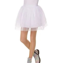 Spirit Halloween Kids White Tulle Skirt