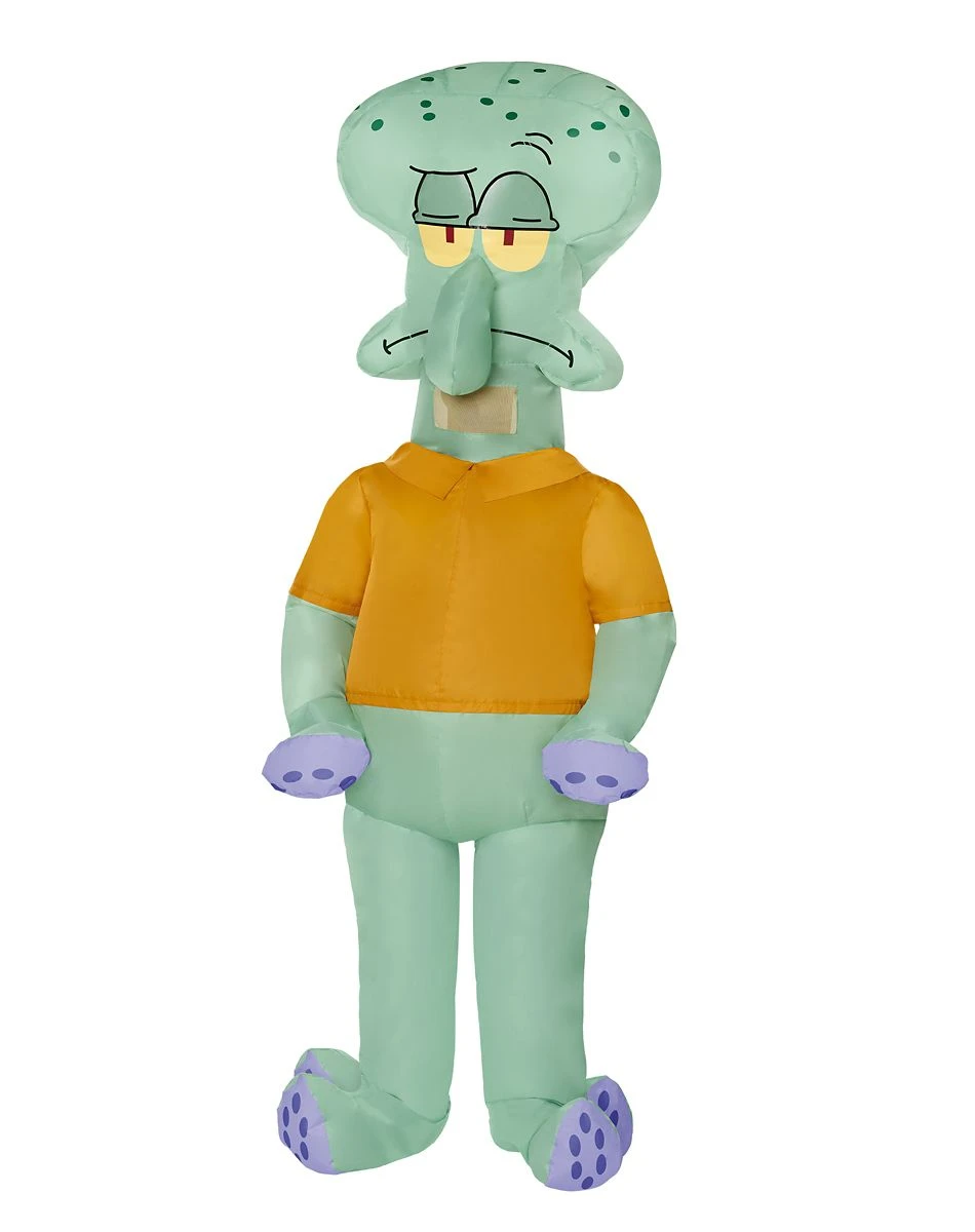 Spirit Halloween Adult Squidward Inflatable Costume 3 Spirit Halloween Adult Squidward Inflatable Costume
