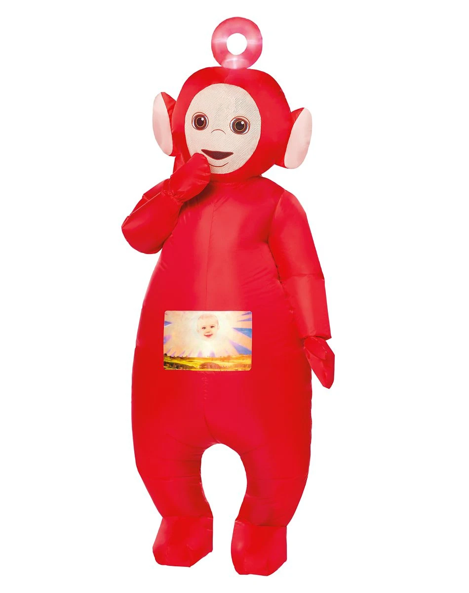 Spirit Halloween Adult Po Inflatable Costume - Teletubbies 3 Spirit Halloween Adult Po Inflatable Costume - Teletubbies
