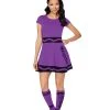 Spirit Halloween Adult Vivid Violet Crayon Dress Costume - Crayola 1 Spirit Halloween Adult Vivid Violet Crayon Dress Costume - Crayola -HALLOWEEN COSTUMES Sales Store 01600527 a