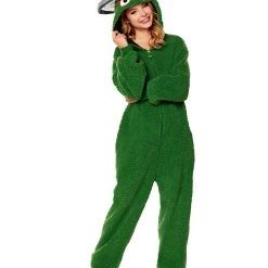 Spirit Halloween Adult Oscar the Grouch Union Suit - Sesame Street -HALLOWEEN COSTUMES Sales Store 01601673 b
