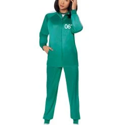 Spirit Halloween Adult Squid Game Player Costume -HALLOWEEN COSTUMES Sales Store 01602275 c