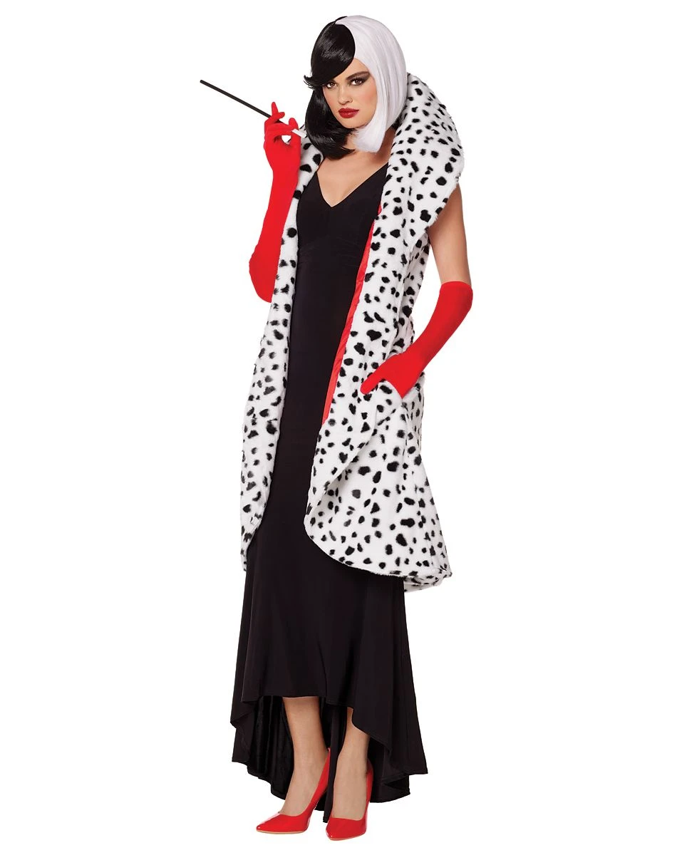 Spirit Halloween Adult Cruella Duster Jacket - Disney Cruella 3 Spirit Halloween Adult Cruella Duster Jacket - Disney Cruella