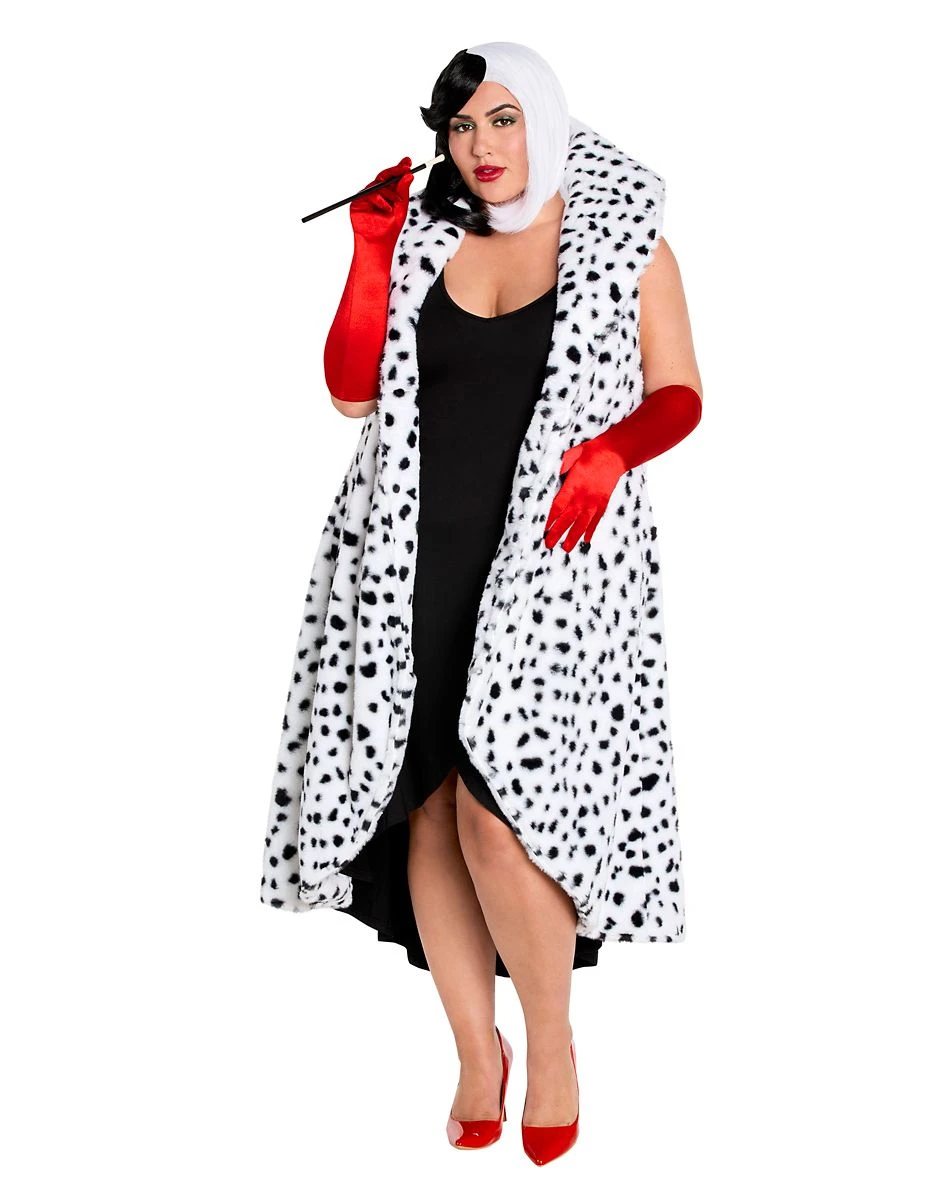 Spirit Halloween Adult Cruella Duster Jacket - Disney Cruella 6 Spirit Halloween Adult Cruella Duster Jacket - Disney Cruella - Image 4