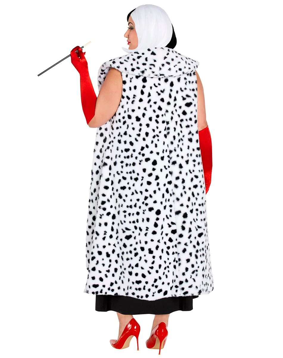 Spirit Halloween Adult Cruella Duster Jacket - Disney Cruella 7 Spirit Halloween Adult Cruella Duster Jacket - Disney Cruella - Image 5