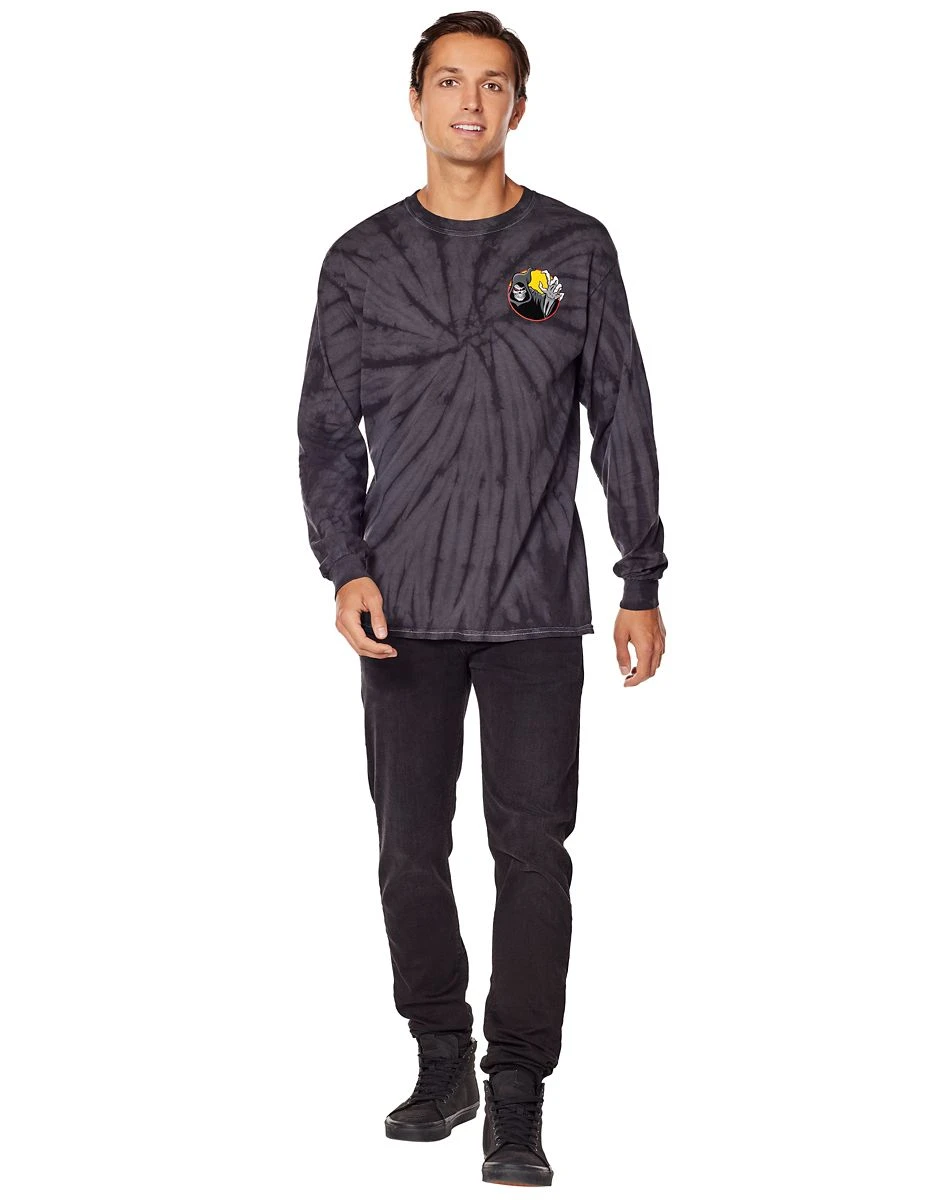 Spirit Halloween Tie Dye Long Sleeve T Shirt 3 Spirit Halloween Tie Dye Long Sleeve T Shirt