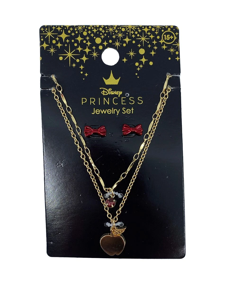 Spirit Halloween Snow White Jewelry Set - Disney Princess 3 Spirit Halloween Snow White Jewelry Set - Disney Princess