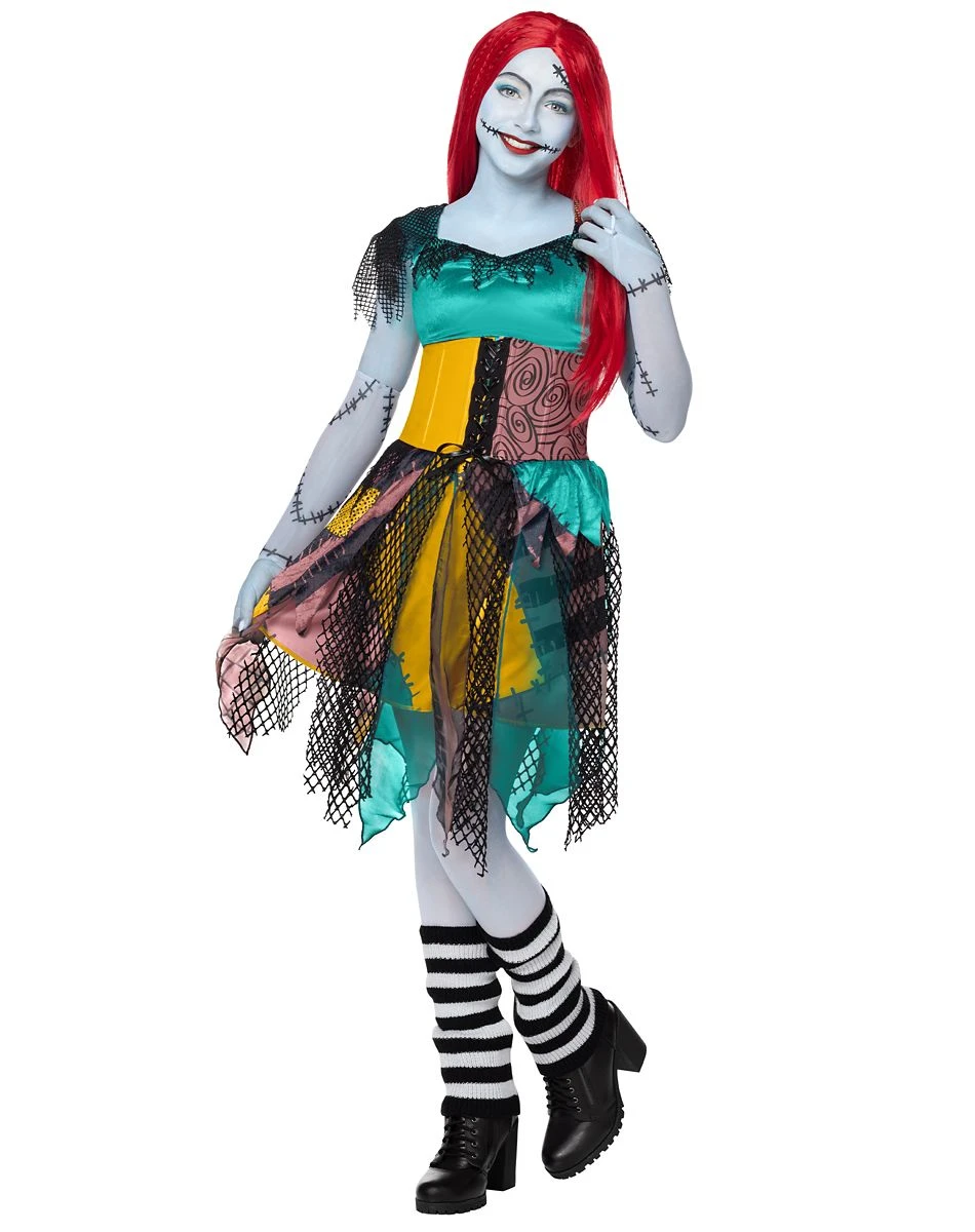 Spirit Halloween Kids Sally Costume The Signature Collection - The Nightmare Before Christmas 3 Spirit Halloween Kids Sally Costume The Signature Collection - The Nightmare Before Christmas