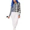Spirit Halloween Adult Emily Flannel Shirt - Corps Bride -HALLOWEEN COSTUMES Sales Store 01605732 a