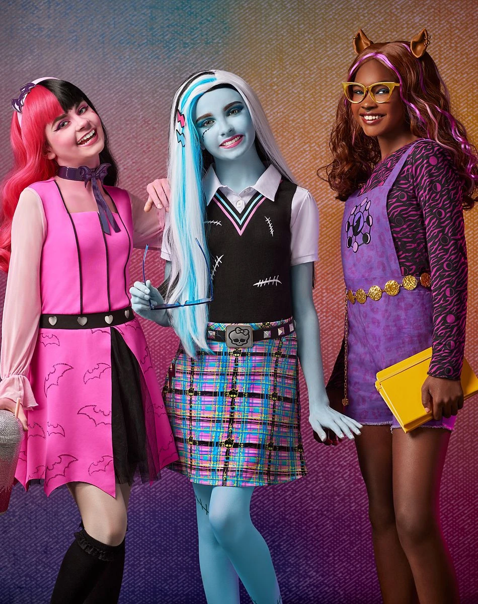 Spirit Halloween Kids Frankie Stein Costume - Monster High 6 Spirit Halloween Kids Frankie Stein Costume - Monster High - Image 4