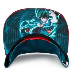 Spirit Halloween Deku Snapback Hat – My Hero Academia -HALLOWEEN COSTUMES Sales Store 03629664 d