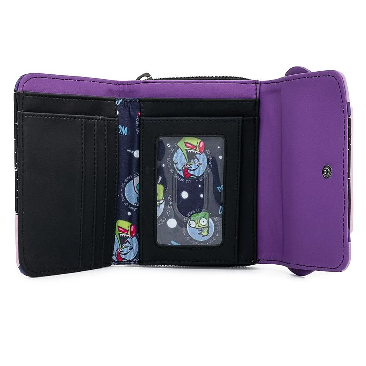 Spirit Halloween Loungefly Invader Zim and Gir 3D Zip Wallet 5 Spirit Halloween Loungefly Invader Zim and Gir 3D Zip Wallet - Image 3