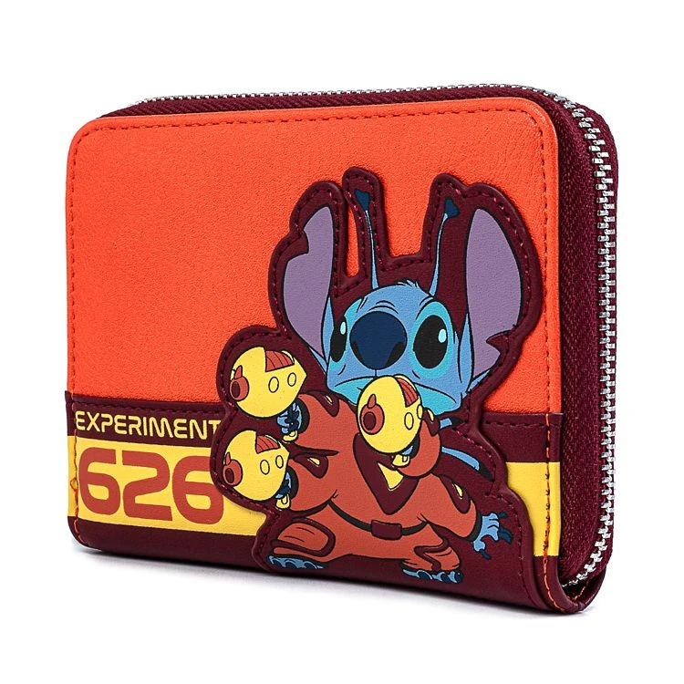 Spirit Halloween Loungefly Experiment 626 Zip Wallet - Lilo & Stitch 4 Spirit Halloween Loungefly Experiment 626 Zip Wallet - Lilo & Stitch - Image 2