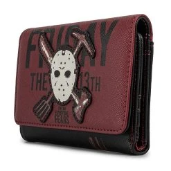 Spirit Halloween Loungefly Friday the 13th Snap Wallet -HALLOWEEN COSTUMES Sales Store 03845039 b