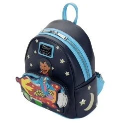 Spirit Halloween Loungefly Glow in the Dark Space Adventure Mini Backpack - Lilo & Stitch -HALLOWEEN COSTUMES Sales Store 03915253 c