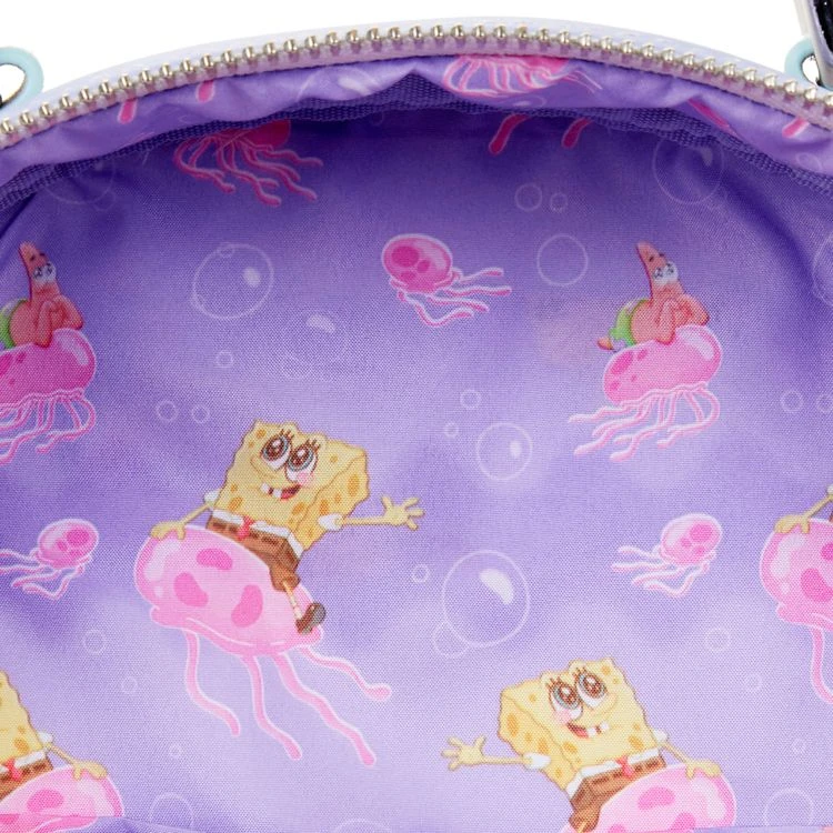 Spirit Halloween Loungefly Pastel Jellyfish Mini Backpack - SpongeBob SquarePants 6 Spirit Halloween Loungefly Pastel Jellyfish Mini Backpack - SpongeBob SquarePants - Image 4