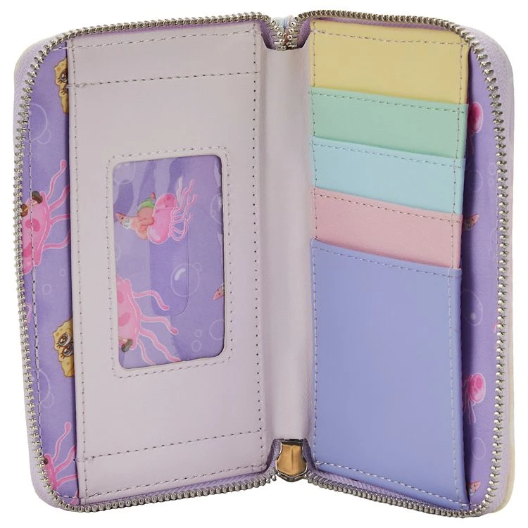 Spirit Halloween Loungefly Pastel Jellyfish Zip Wallet - SpongeBob SquarePants 6 Spirit Halloween Loungefly Pastel Jellyfish Zip Wallet - SpongeBob SquarePants - Image 4
