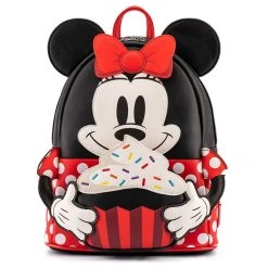 Spirit Halloween Loungefly Minnie Mouse Oh My! Sweets Mini Backpack - Disney