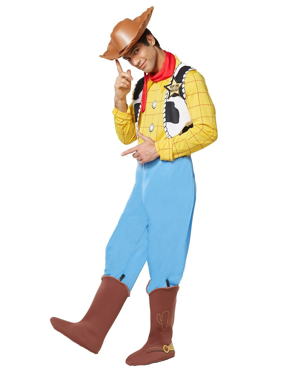 Spirit Halloween Adult Woody Costume Deluxe - Toy Story 6 Spirit Halloween Adult Woody Costume Deluxe - Toy Story - Image 4