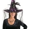 Spirit Halloween Feather Witch Hat -HALLOWEEN COSTUMES Sales Store 07012750 a