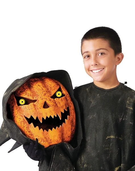 Spirit Halloween Kids Bobble Head Pumpkin Costume 4 Spirit Halloween Kids Bobble Head Pumpkin Costume - Image 2