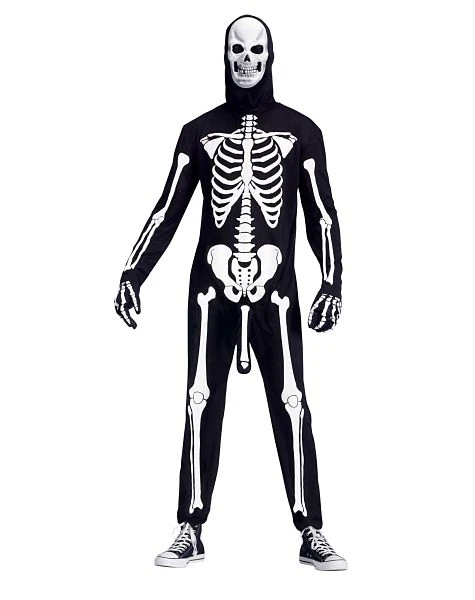 Spirit Halloween Adult Skeleboner One Piece Costume 3 Spirit Halloween Adult Skeleboner One Piece Costume