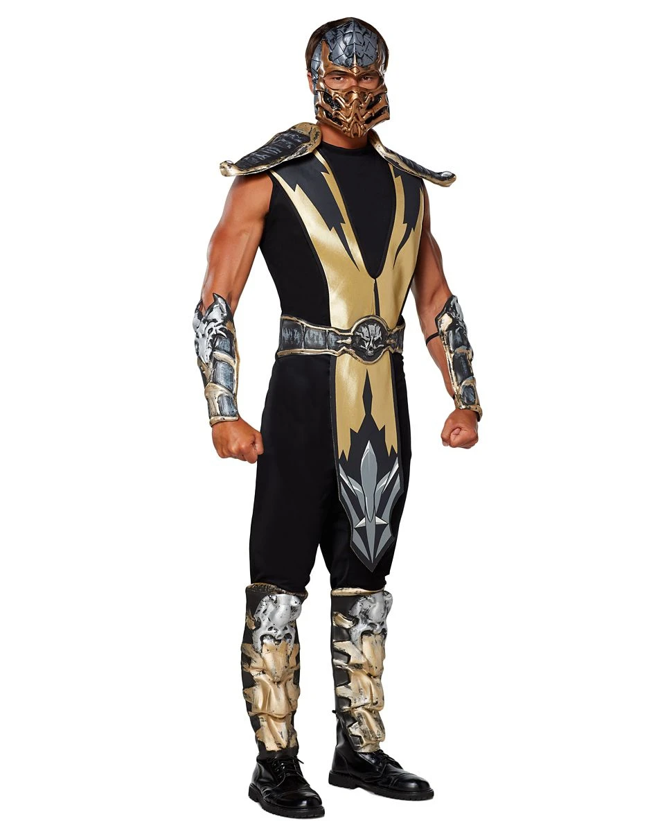 Spirit Halloween Adult Scorpion Costume - Mortal Kombat 6 Spirit Halloween Adult Scorpion Costume - Mortal Kombat - Image 4