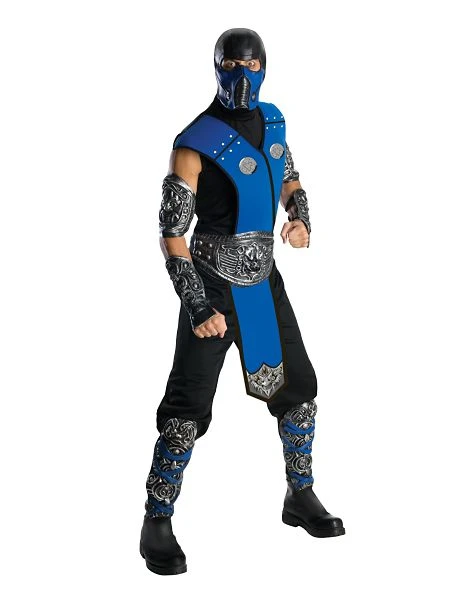 Spirit Halloween Adult Sub-Zero Costume - Mortal Kombat 3 Spirit Halloween Adult Sub-Zero Costume - Mortal Kombat