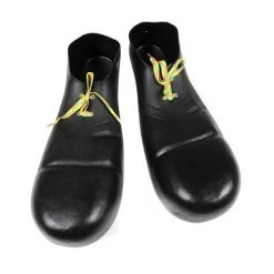 Spirit Halloween Black Clown Shoes