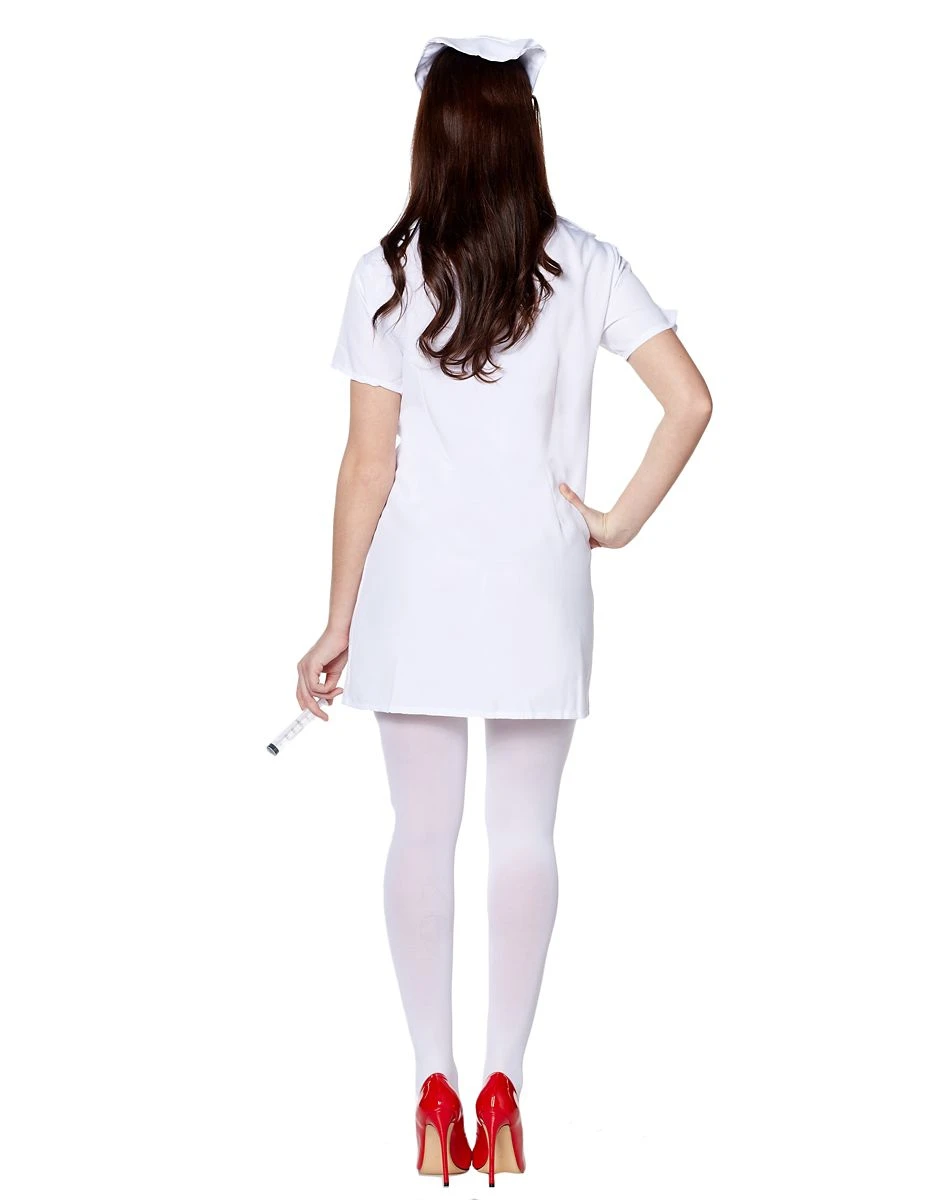 Spirit Halloween Adult Hot Flash Nurse Costume 4 Spirit Halloween Adult Hot Flash Nurse Costume - Image 2