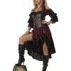 Spirit Halloween Adult Wench Pirate Costume -HALLOWEEN COSTUMES Sales Store 07136013 a