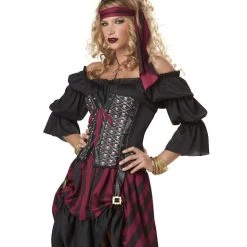 Spirit Halloween Adult Wench Pirate Costume -HALLOWEEN COSTUMES Sales Store 07136013 b