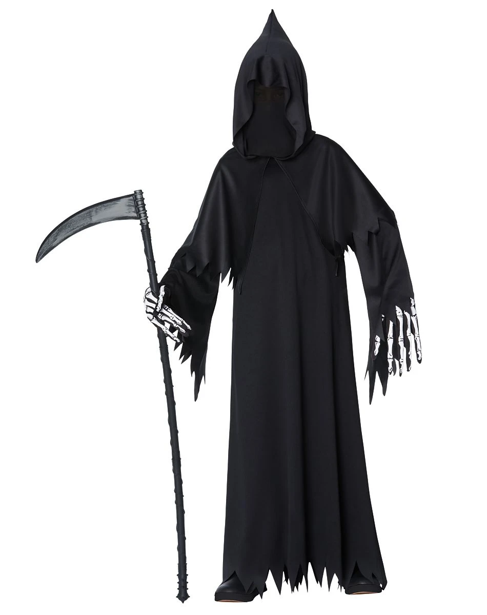 Spirit Halloween Kids Grim Reaper Costume - Deluxe 3 Spirit Halloween Kids Grim Reaper Costume - Deluxe