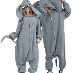 Spirit Halloween Adult Elephant Union Suit