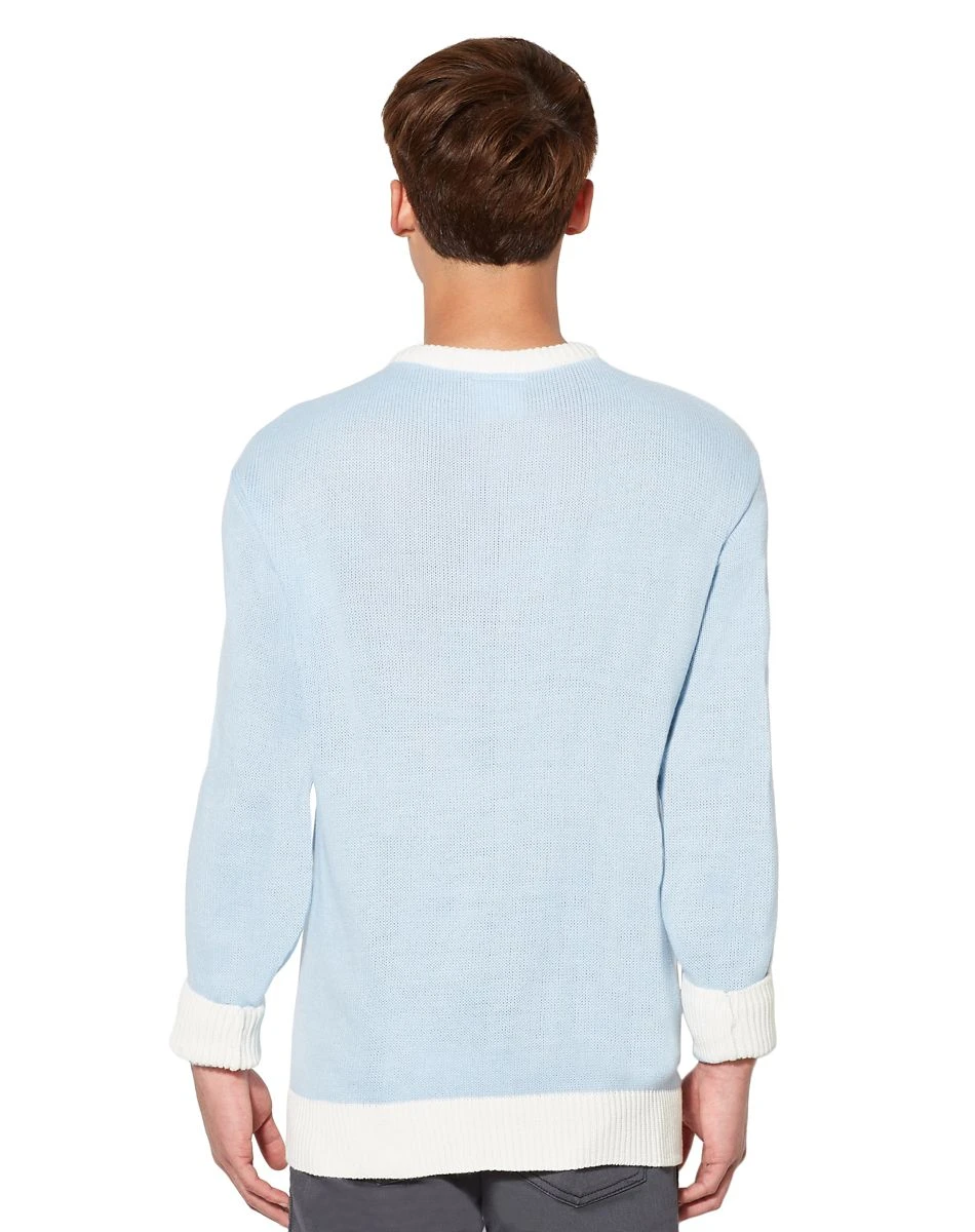 Spirit Halloween Snow Couple Ugly Christmas Sweater 4 Spirit Halloween Snow Couple Ugly Christmas Sweater - Image 2