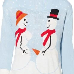 Spirit Halloween Snow Couple Ugly Christmas Sweater 9 Spirit Halloween Snow Couple Ugly Christmas Sweater -HALLOWEEN COSTUMES Sales Store 07173909 c