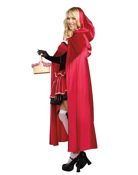 Spirit Halloween Adult Little Red Plus Size Costume 4 Spirit Halloween Adult Little Red Plus Size Costume - Image 2
