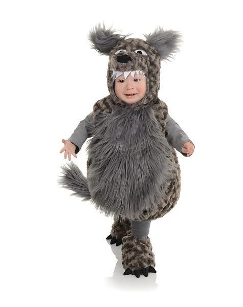 Spirit Halloween Toddler Belly Babies Wolf Costume 3 Spirit Halloween Toddler Belly Babies Wolf Costume