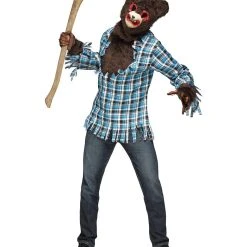 Spirit Halloween Adult Scary Teddy Bear Costume