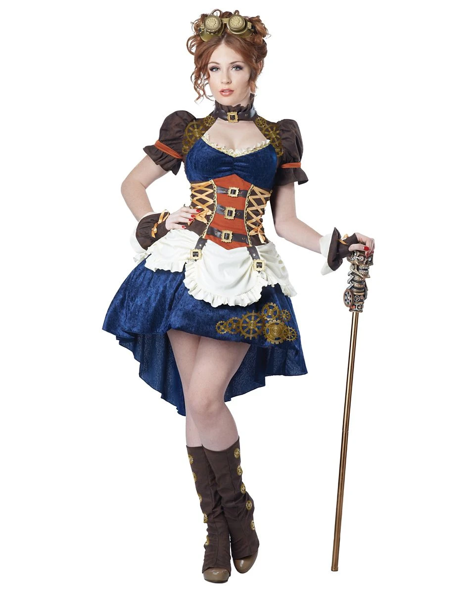 Spirit Halloween Adult Steampunk Fantasy Costume 3 Spirit Halloween Adult Steampunk Fantasy Costume