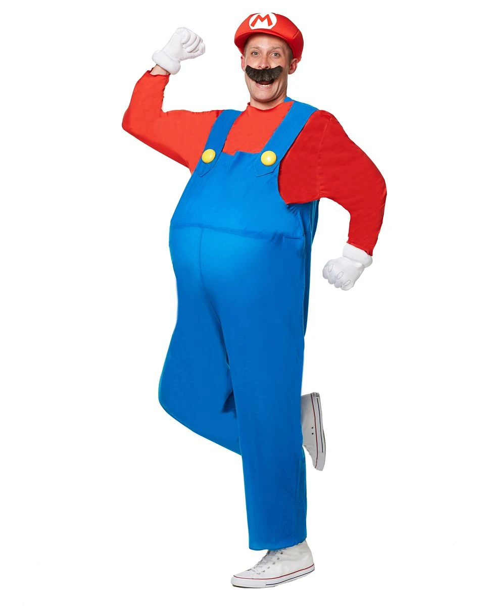 Spirit Halloween Adult Mario Costume - Mario Bros 3 Spirit Halloween Adult Mario Costume - Mario Bros