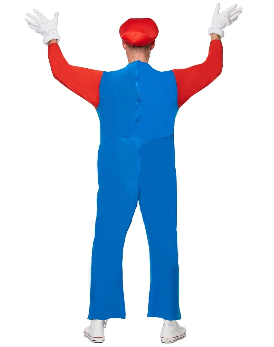 Spirit Halloween Adult Mario Costume - Mario Bros 4 Spirit Halloween Adult Mario Costume - Mario Bros - Image 2