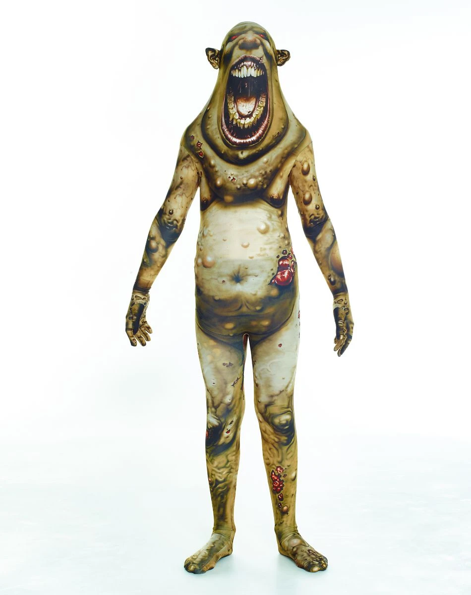 Spirit Halloween Kids Boil Monster Skin Suit Costume 5 Spirit Halloween Kids Boil Monster Skin Suit Costume - Image 3