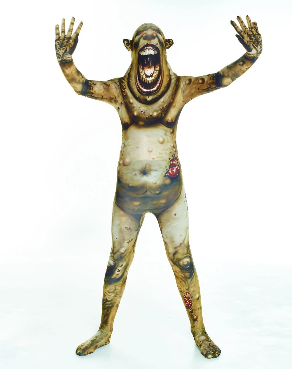 Spirit Halloween Kids Boil Monster Skin Suit Costume 6 Spirit Halloween Kids Boil Monster Skin Suit Costume - Image 4