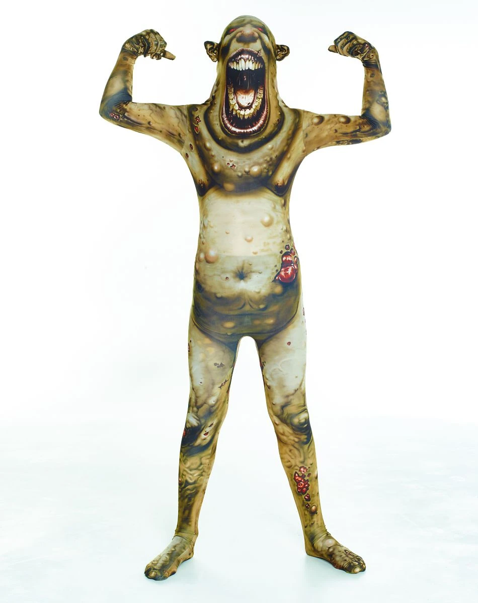 Spirit Halloween Kids Boil Monster Skin Suit Costume 7 Spirit Halloween Kids Boil Monster Skin Suit Costume - Image 5