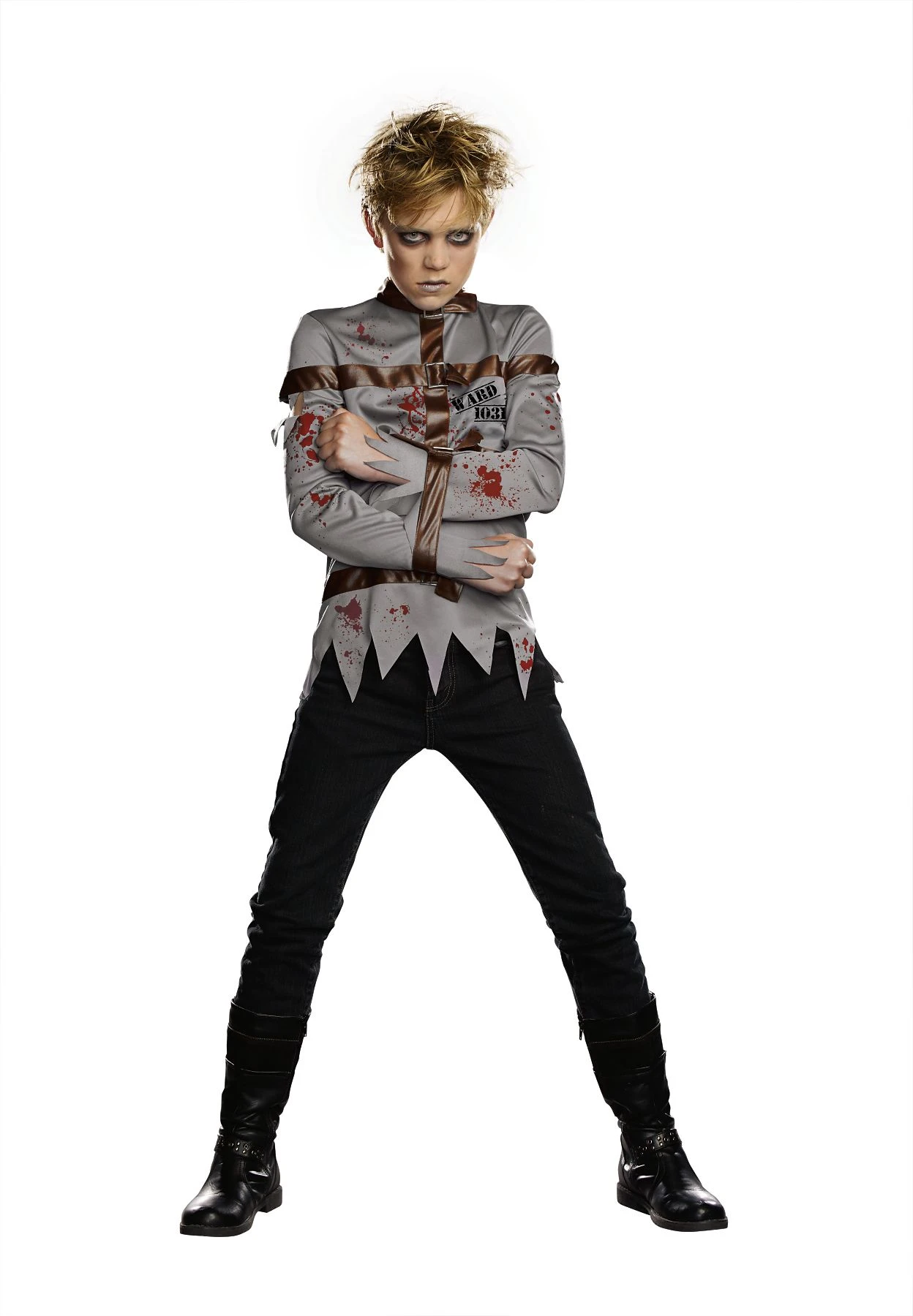 Spirit Halloween Kids Ghostly Gashed Costume 3 Spirit Halloween Kids Ghostly Gashed Costume