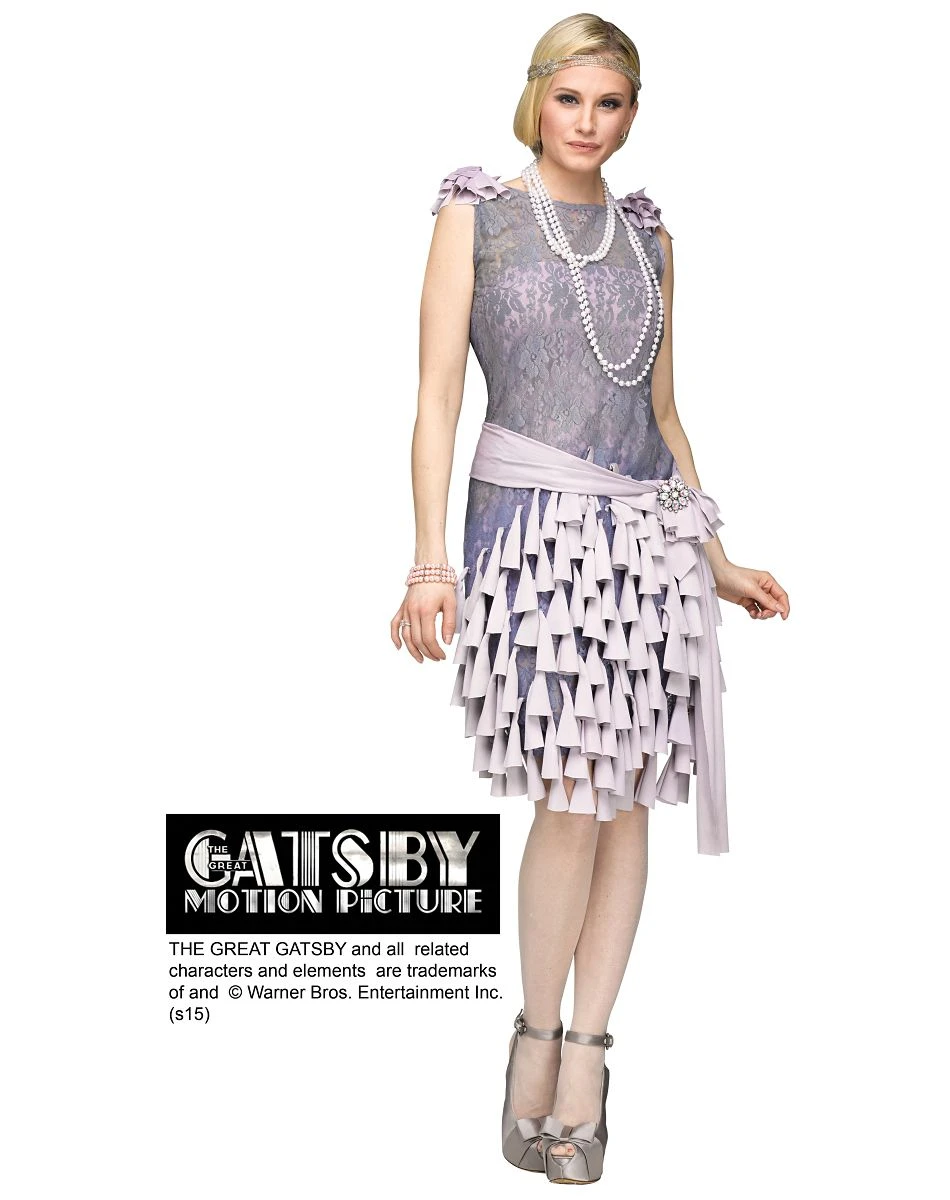 Spirit Halloween Adult Daisy Buchanan Costume - The Great Gatsby 4 Spirit Halloween Adult Daisy Buchanan Costume - The Great Gatsby - Image 2