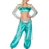 Spirit Halloween Adult Jasmine Costume Deluxe - Aladdin -HALLOWEEN COSTUMES Sales Store 07336183 a