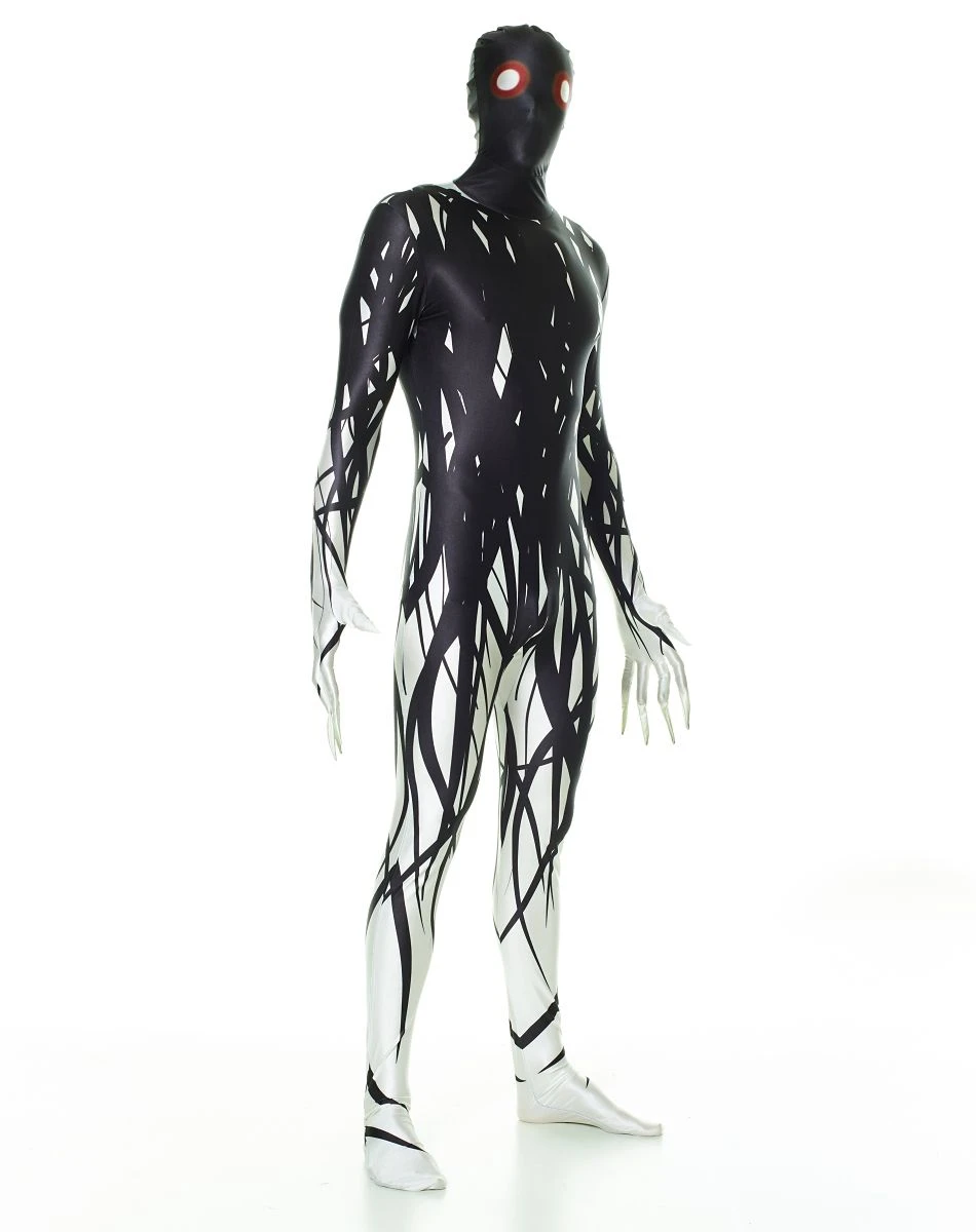 Spirit Halloween Adult Zalgo Skin Suit Costume 6 Spirit Halloween Adult Zalgo Skin Suit Costume - Image 4