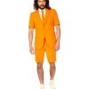 Spirit Halloween Orange Summer Party Suit -HALLOWEEN COSTUMES Sales Store 07385305 a